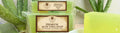 Aloe Vera Soap – Organic Ayurvedic Bathing Bar with Vitamin E | Ayuamrutam